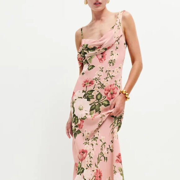 Reformation Reya Midi Dress - Picture 1 of 4